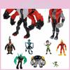 Ben 10 Actionfiguren Spielset mit neun hochwertigen PVC-Figuren für Sammler