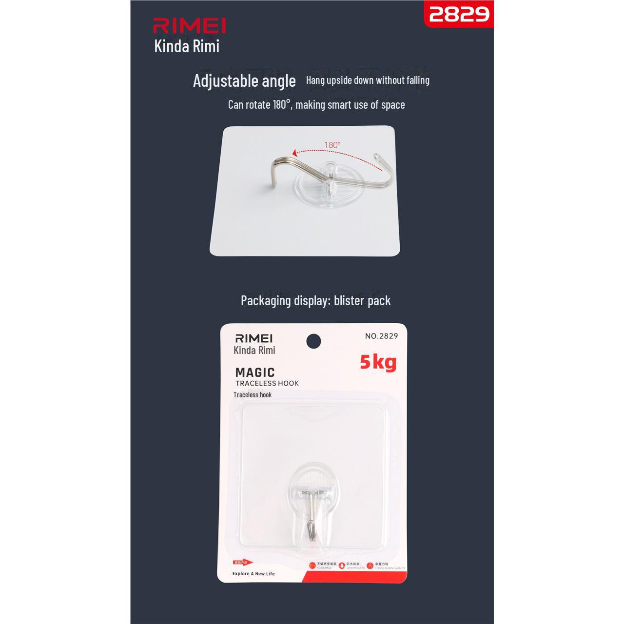 

Jinda Traceless Strong Adhesive Hook для ванной и двери