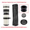 Camera MF Super Telephoto Zoom Lens F/8.3-16 420-800mm T Mount with 1/4 Thread for Canon Nikon Sony Fujifilm Olympus Cameras