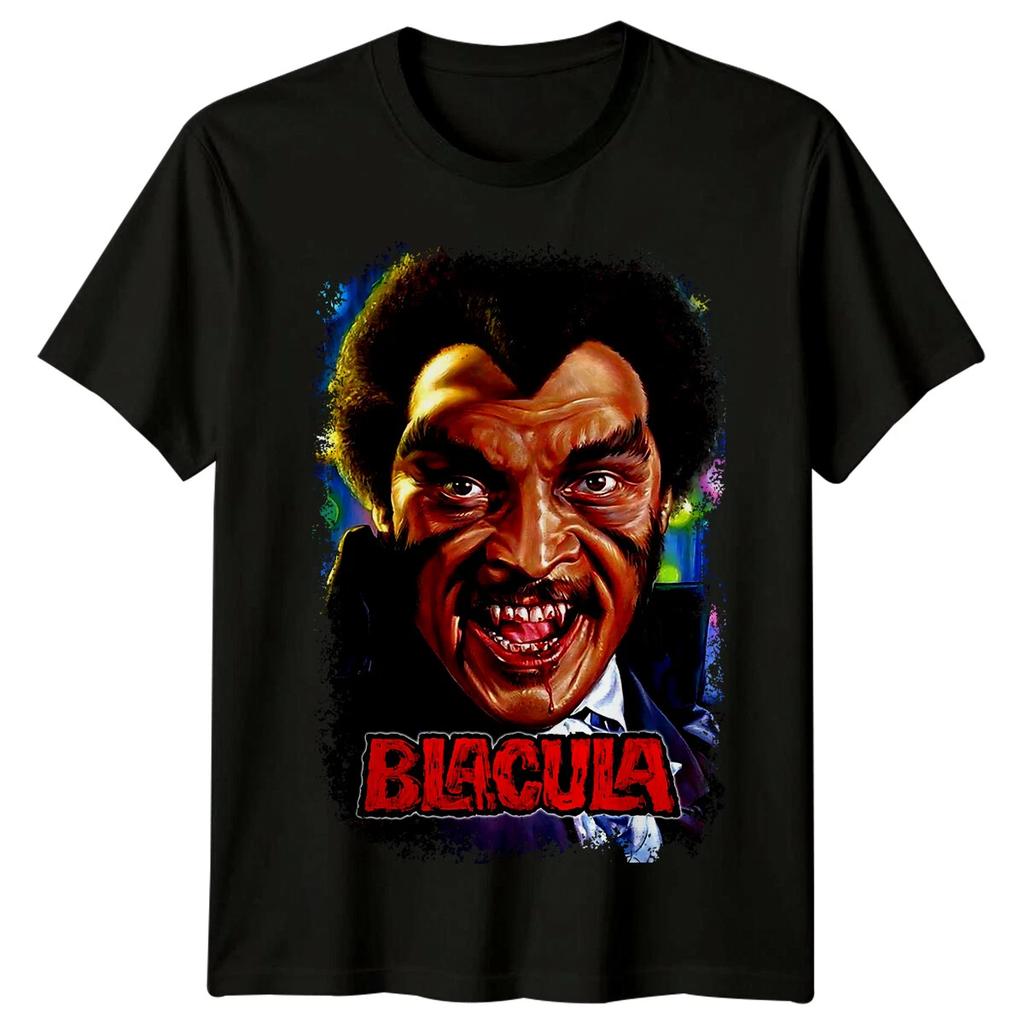 Blacula (1972) Movie Poster Inspired T-Shirt Retro 80s Tee