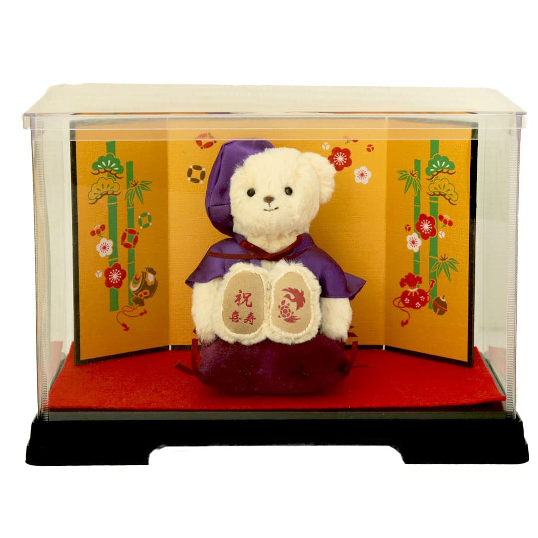 

Складной экран Kiju Bear 4S размером 12 см [Petilou] (золотой корпус) фиолетовый