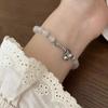 Bell French Elegant Cat Eye Stone Bracelet Luxurious Summer Fashion Women For