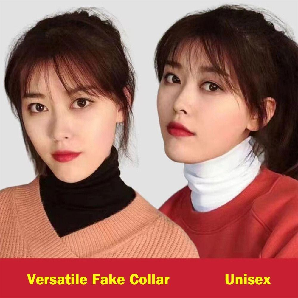 High Elasticity Base Decoration Collar Solid Color German Velvet Collar Neck Protection