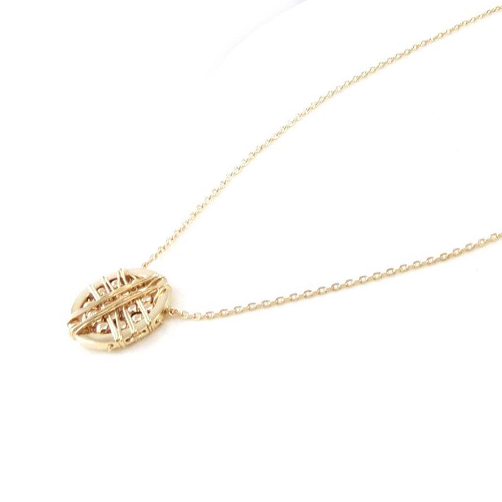 Les Trésors De Lily [I9889] - Vergoldete Halskette „Choreographie“