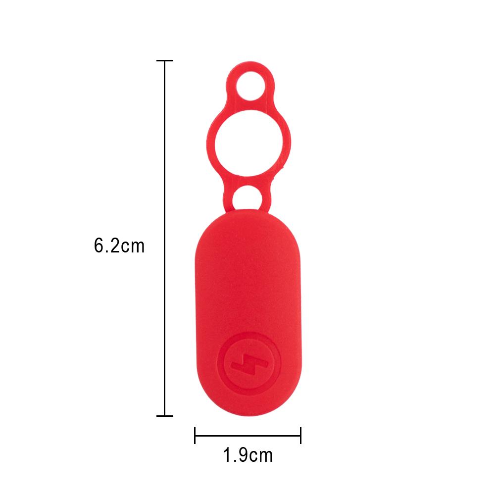 Töltőcsatlakozó vízálló burkolat tok pordugó Xiaomi 4 Pro elektromos robogó töltőhöz szilikon gumi védősapka tartozék