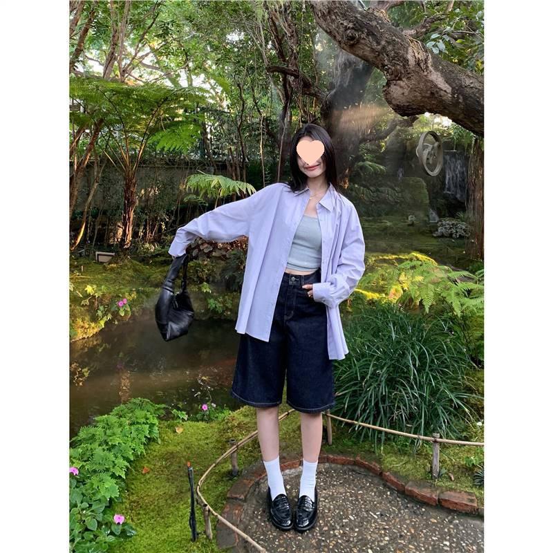 Women s Blue Notes Long-Sleeve Casual Shirt Small