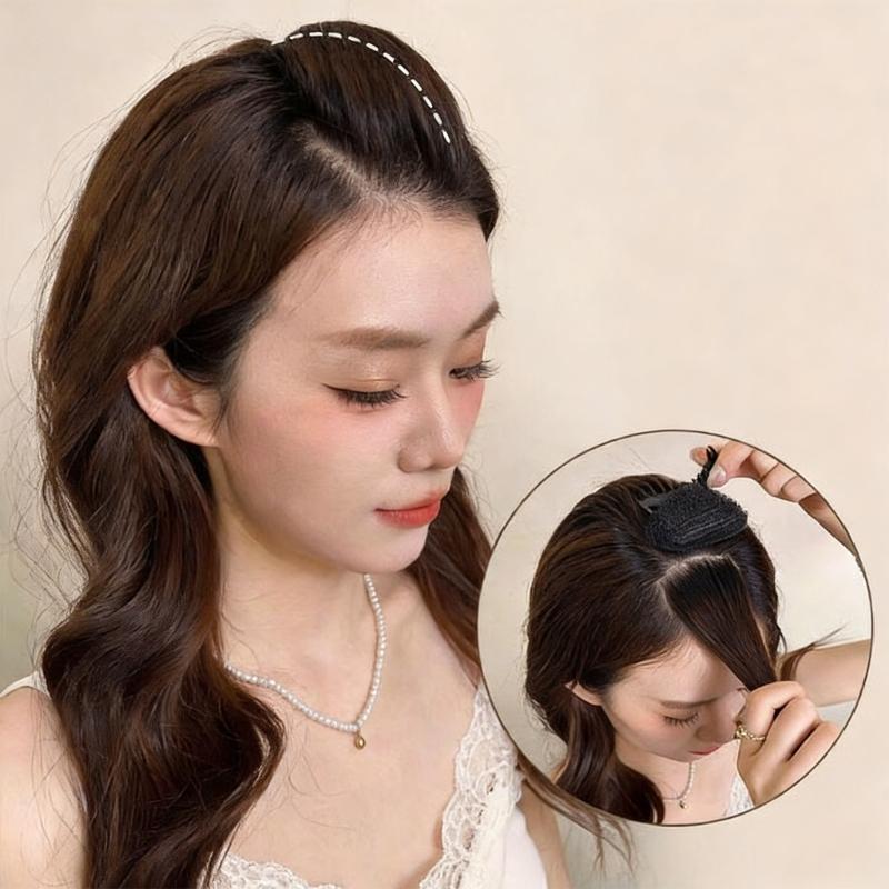 Volumizing Hair Clip Hair Pad Comb Insert For Flat Fine Thin Hair Styling Seamless Professional Clip