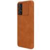 Nillkin Qin Skórzana Kabura Etui Samsung Galaxy A73 Brązowy