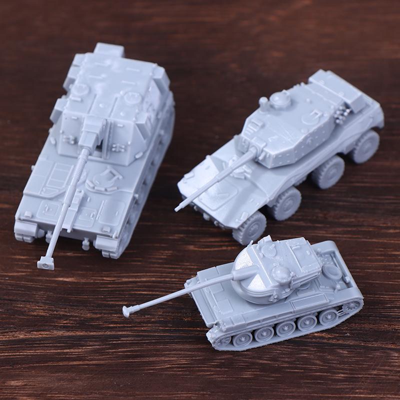 1/144 Scale South African Wheeled Tank Rooikat MODEL KIT AHS Krab 155mm Howitzer AMX-13 Light Tank Scene Accessories