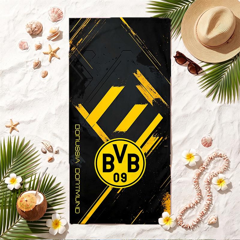 BVB Soft Beach Towel Stylish Beach Pool Towel for Summer Seaside Vacation Travel