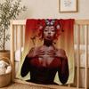 Singer K-Kali U-Uchis Blanket For Soft Warm Knee For Bedroom Living Room Bed Sofa Camping Picnic Office Gift