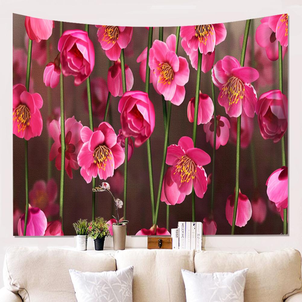 

Bright Flowers Background 3d Printing Wall Cloth Soft Rectangle Painting Tapestry School Living Rooms Decoration Blanket W180708-G050150x100cm