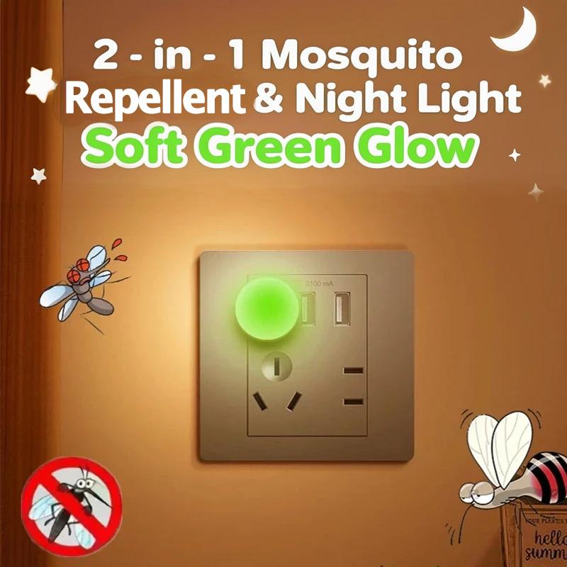 Mosquito Repellent Night Light Led Mosquito Repellent Light Creative Portable Usb Silent Home Bedroom Mini Night Light New 2025