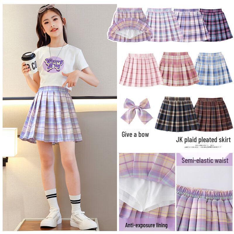 Moonkids Girls  Pleated A-line Skirt 140cm