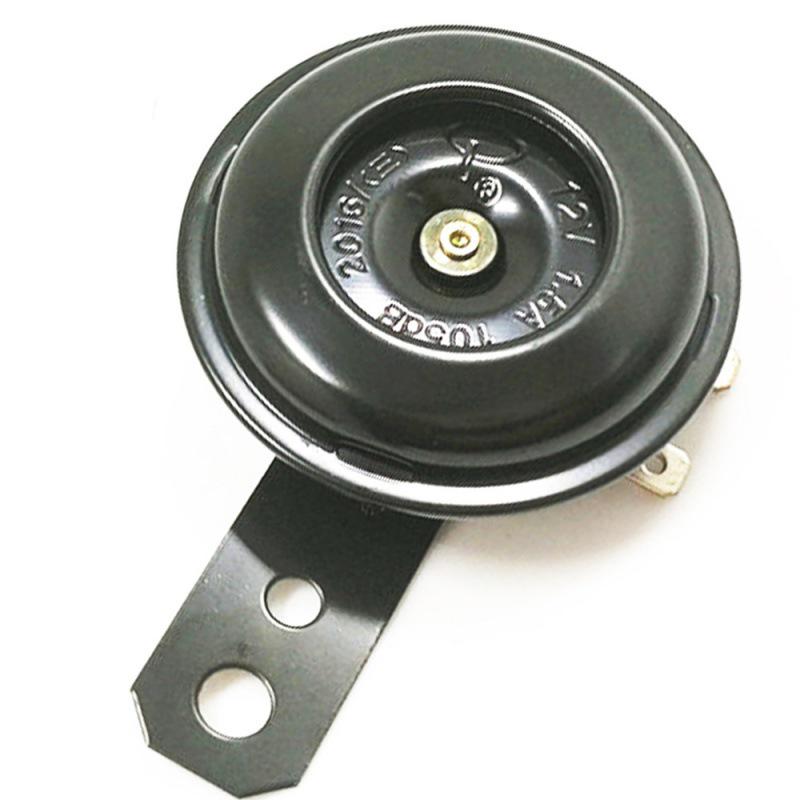 12V Super Loud Motorcycle and Car Snail Horn - High/Low Tone, Waterproof, Electric Vehicle Compatible