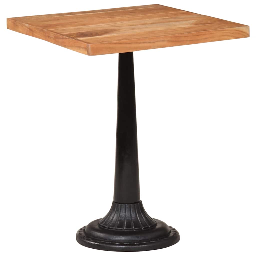 Bistro Table 60x60x76 Cm Solid Acacia Wood