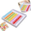 Children Montessori Color Ball Return Game Parent-Child Interaction Interactive Puzzle  For Kids