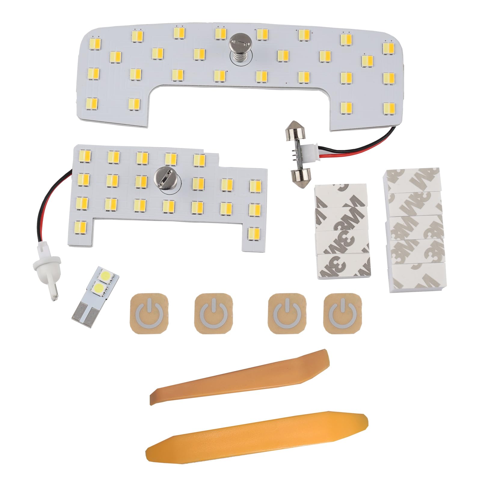 

Комплект светодиодных ламп WENLE для салона нового Suzuki Custom Design с 3 цветами и 15 уровнями яркости, совместимый со Swift и простой в установке со специальными