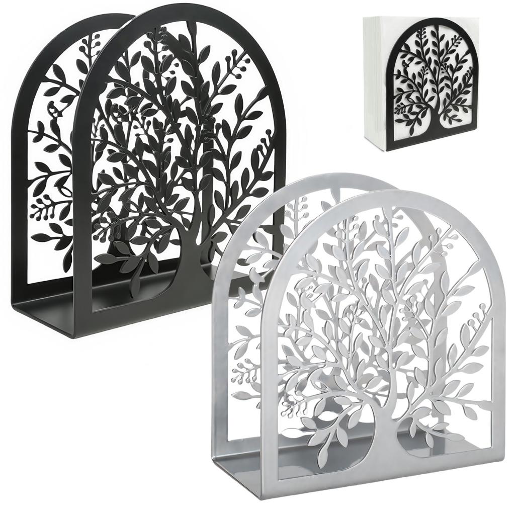 Dining Experience 12.5x5x13.5cm Hollow Napkin Dispenser Decorative Napkin Dispenser For Kitchen Kitchen Napkin Organizer