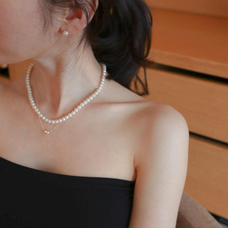 modernlike 14k Swallow Pearl Earrings