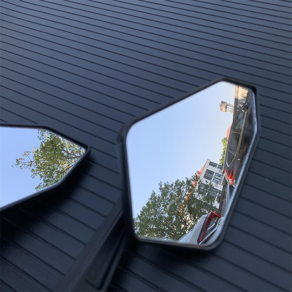 10mm Universal Motorcycle Handlebar Rear View Side Mirror for Suzuki SV1000 for Honda Cafe Racer for BMW Motorcycle Accessories