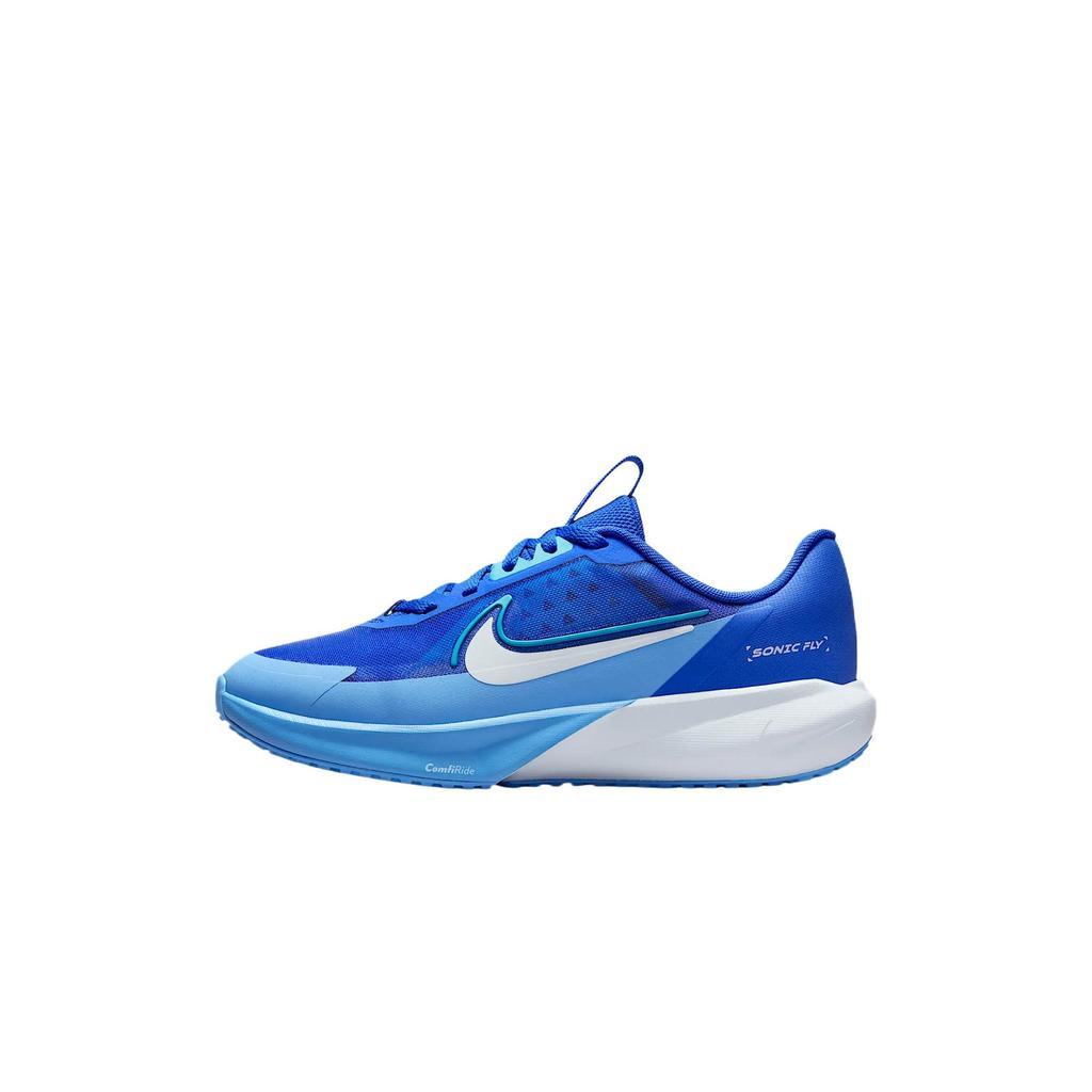 Nike Sonic Fly GS Modré Tónování Dětské Tenisky Dusty-Cactus Hyper-Royal Bílá FZ0017-400
