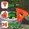 2pcs Garden Supplies Plastic Bee Catcher Multi Holes Reusable Fruit Fly Trap Spiral Interface Pest Control Tool Patio