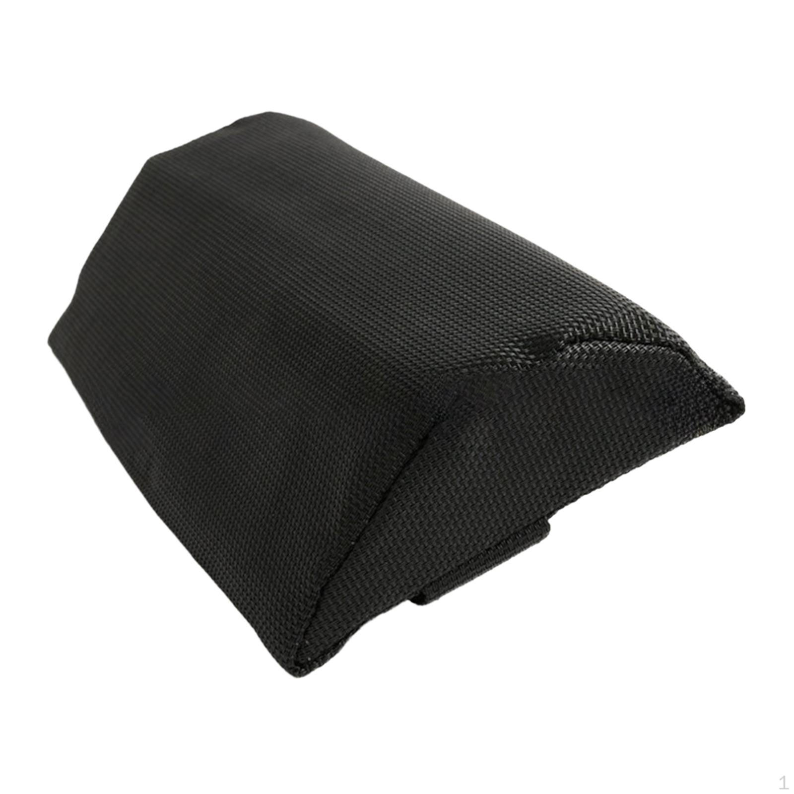 

Подушка для головы Легко устанавливается Дышащий подголовник Поддержка шеи для офисных кресел Пляж чёрный