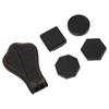 Billiard Chalk Holder Magnetic Hexagonal Octagonal Round Square Aluminum Single Section Pool Cue