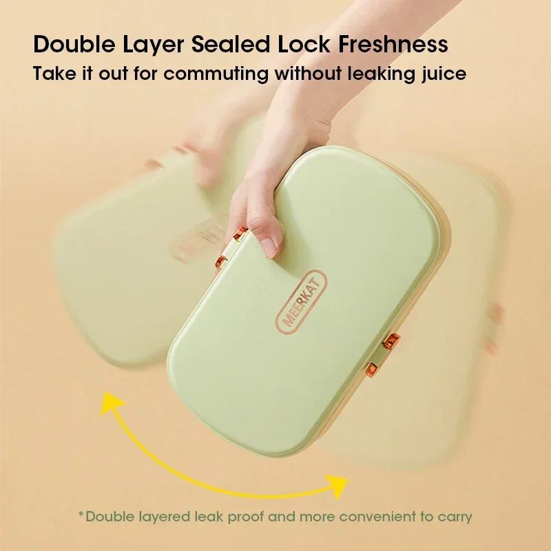 Electric Lunch Box Portable Food Warmer Water Free Bento Box Stainless Steel Food Warmer Office Food Lunch Box Electric Heater