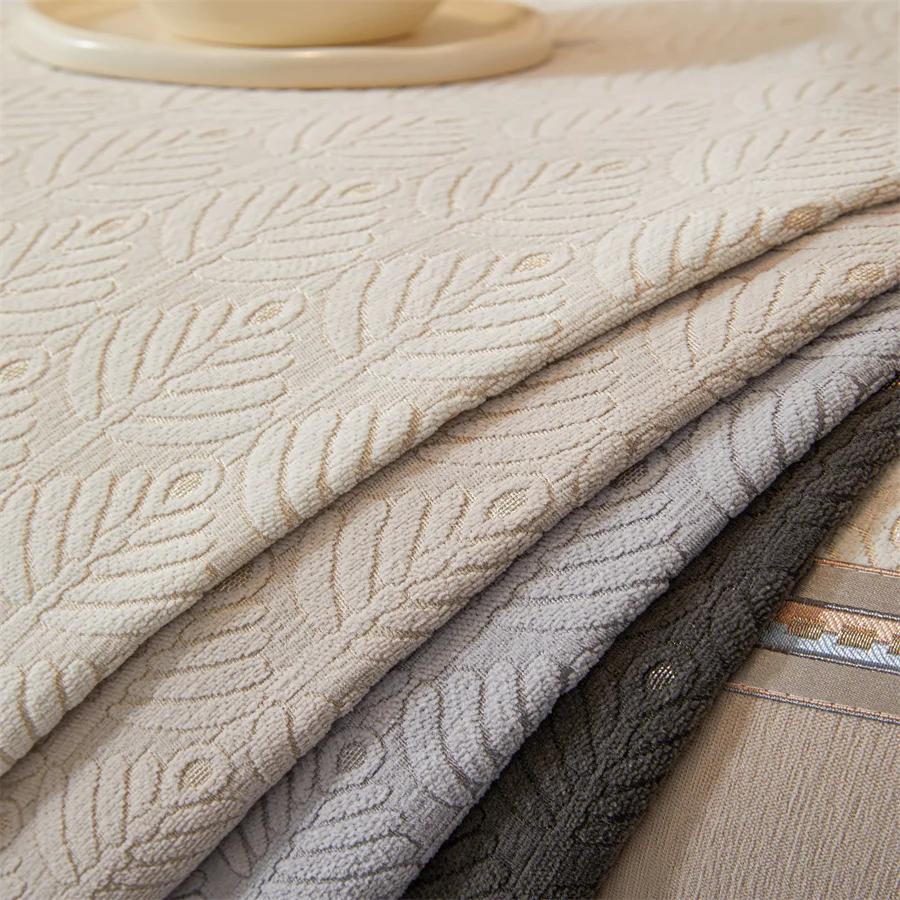 Wasserdichter Sofakissenbezug Chenille-Texturen Universal Rutschfest Sofaschutzdecke Handtuch Sofaschutz für Wohnzimmerdekoration