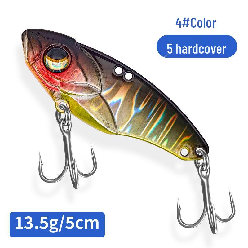 VIB Hard Bait Lure: Copper Sound, Snake Tail Lead Sinker, Long Cast, Outdoor Bionic Artificial Fishing Bait