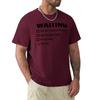 customs tees T-shirts for cotton customizeds vintage korean fashion tall t shirts Waiting for Duran T-Shirt