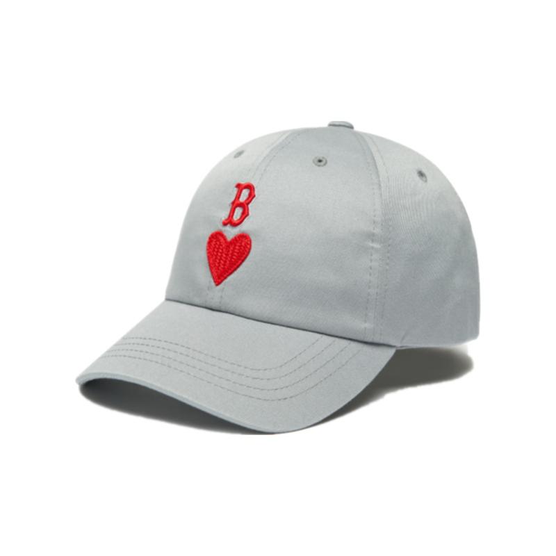 Хлопковые Бейсболки MLB Унисекс Серые Модные 3ACP0091N-43GRS F