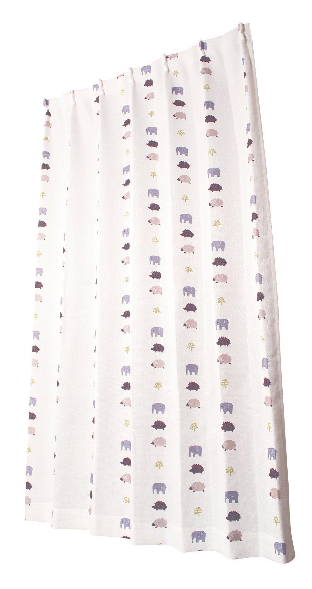 

Univer Brooke Ivory Drape 100cm Wide x 200cm Set of 2 Curtains, Long, кремовый