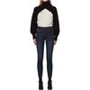 Evisu Kuro Turtleneck Knitted Sleeve Sweater Women sweater Black 2EAGNW1CN480FFWX