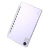 11" Smart Folio PU Leather Acrylic Hard Back Stand Cover for Redmi Pad SE Case with Pencil Holder Foldable Protective Skin Feel