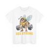 Bee T-Shirt | Save the Bees Shirt | Funny Honeybee Tee | Bee Strong Gym Shirt