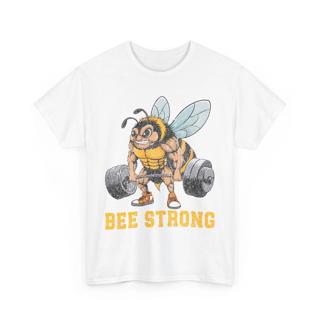 Bee T-Shirt | Save the Bees Shirt | Funny Honeybee Tee | Bee Strong Gym Shirt