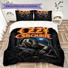 Set Copripiumino con Fantasia Ozzy Osbourne Copripiumino Federa Decorazione per la Casa Regalo di Compleanno (1 * copripiumino + 2 * federe senza imbottitura)74