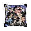 Debí Tirar Más Fotos DTmF Square Pillow Cases Bad Bunny Album Cushion Cover Awesome Decor Throw Pillow Case Cover for Home 18"