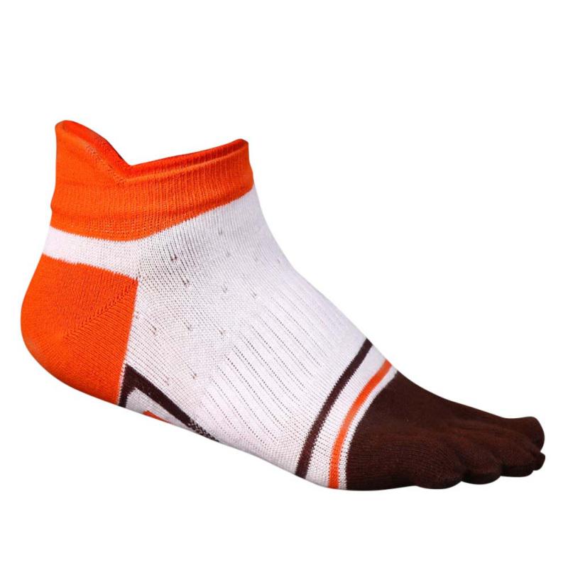 Five Finger Sport Socks Cotton Soft Sock Toe Ankle Cycling Camping Running Socks