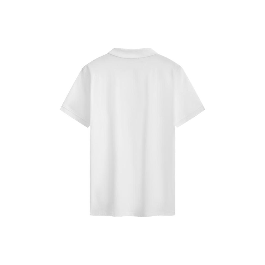 Calvin Klein Short Sleeve Polo Shirt With Embroidered Logo Men Tops White J323202-YAF