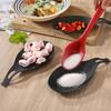 Soup spoon pad, easy to clean kitchenware pad, silicone spoon pad, heat-insulating spoon pad, flavor dish pad, spoon pad