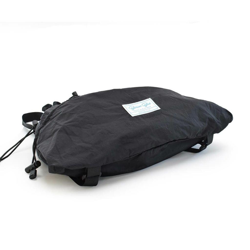 Drawstring Travel Black [Barcos Blue] Bag, Lightweight, Durable, Outdoor, Bag, Stylish,