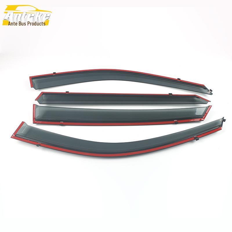 3D Stainless Steel Rain Deflectors & Sun Visors for 20 Baojun RS3 Models - Exterior Accessories
