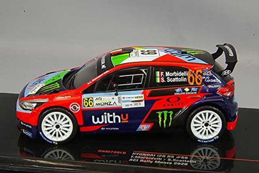 Ixo Ixo Model Hyundai I20 R5 20ACI Montza RAM780LQ #66 F.Morbidelli/S.Scattolin 1/43