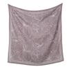 Nuovo foulard quadrato 110 con stampa floreale per donna, hijab musulamani, scialle, fazzoletto, foulard, fascia per capelli, bandana, fasce per capelli