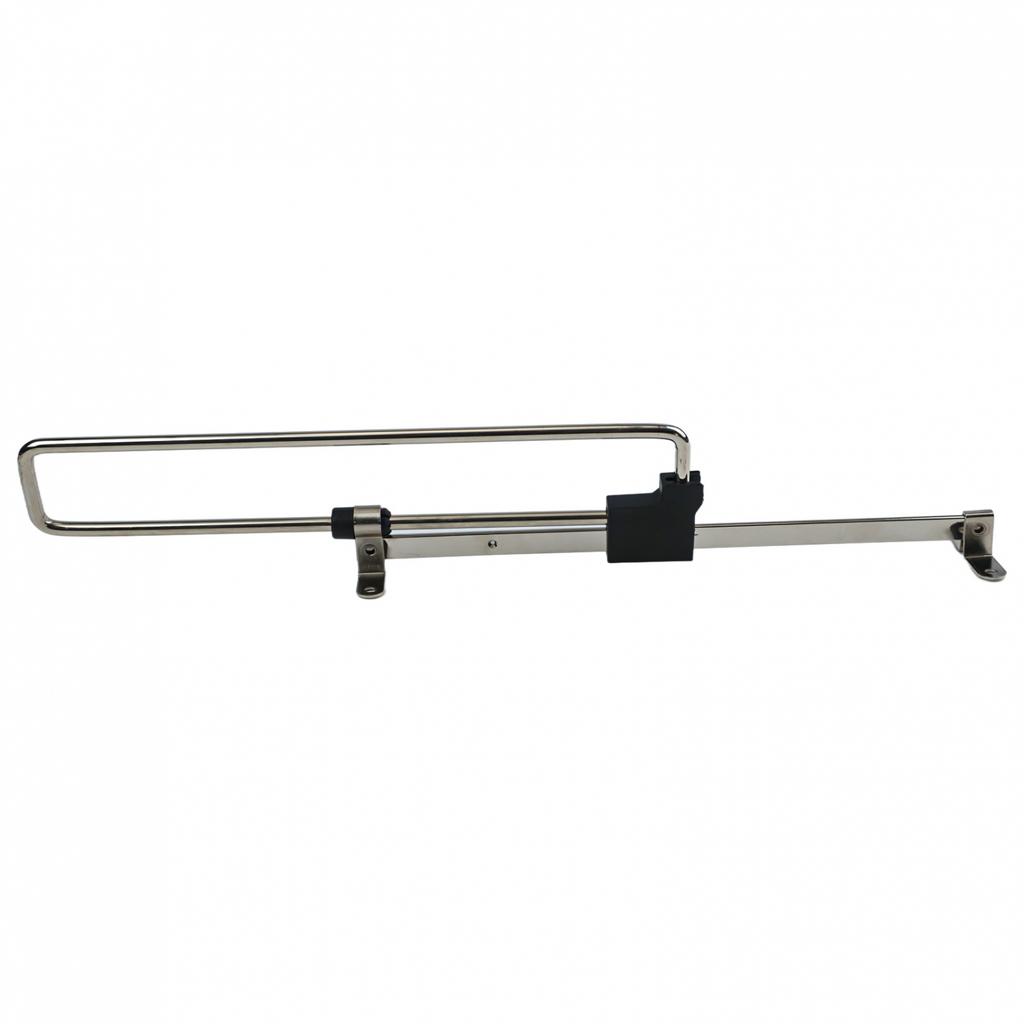 2 Pcs Adjustable Clothes Rods for Closet Retractable Hanger Set for Easy Use