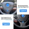LHD RHD Car Steering Wheel Cover Trim For BMW 5 5GT 6 7 Series F10 F11 F07 F06 F12 F01 F02 2009-2016 Replacement